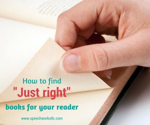 How to find just right books for your reader