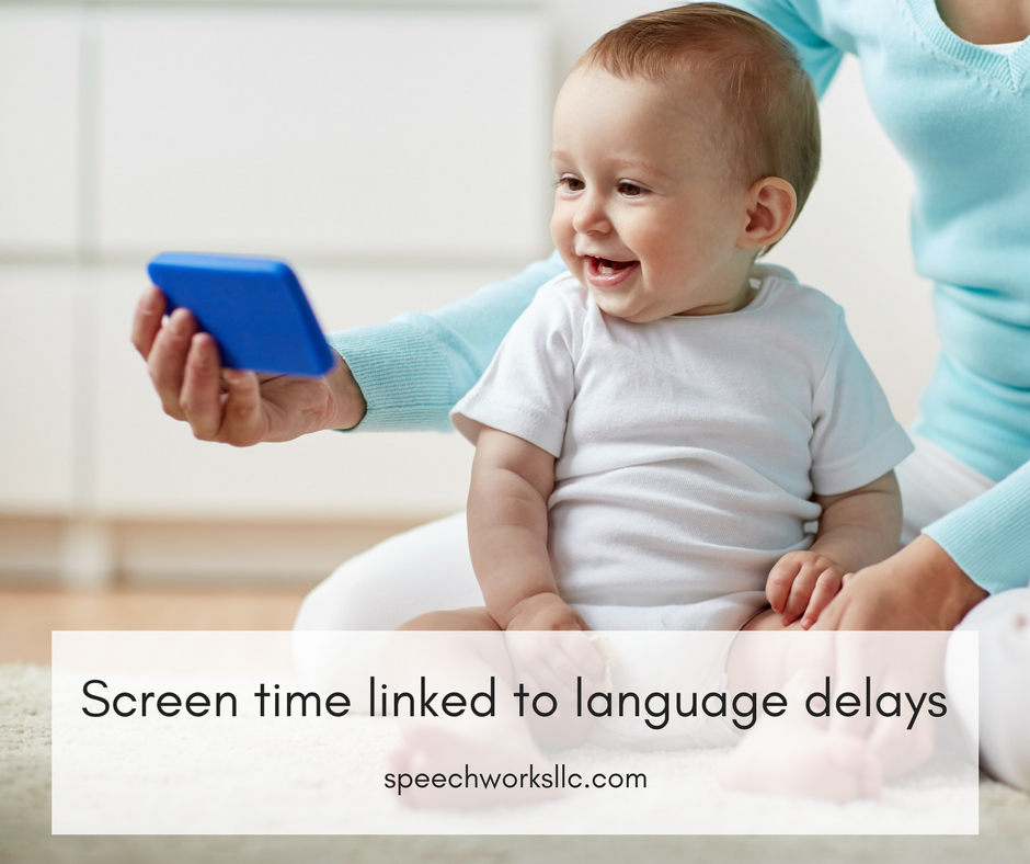 Screen time lined to language delays in children